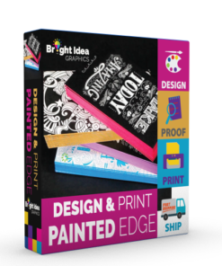 Bright idea graphics painted edge cards box
