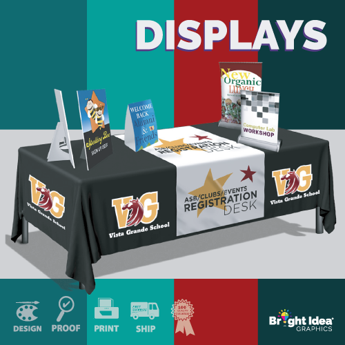 bright idea graphics education Industry displays