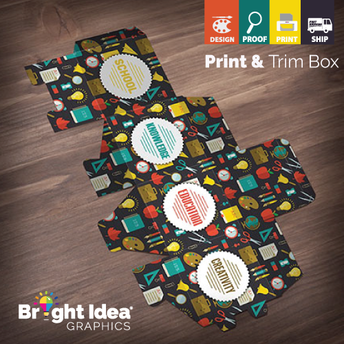 Print and Trim Custom Boxes