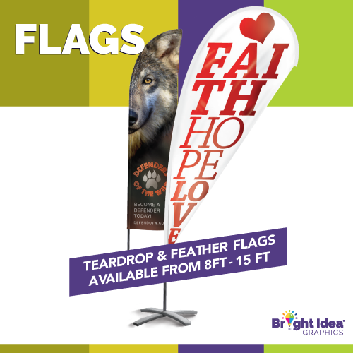 bright idea graphics nonprofit Industry flags