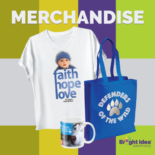 bright idea graphics nonprofit Industry merchandise