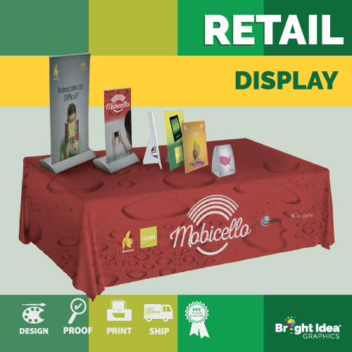 bright idea graphics retail display