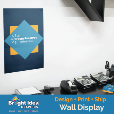 Dream_Resource_Partners_wall_display_bright_idea_graphics