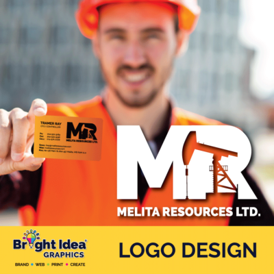 melita resources logo design bright idea graphics