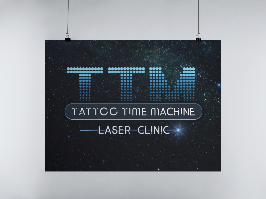 Tattoo Time Machine Logo Design  Bright Idea Graphics