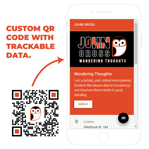 john oross QR code