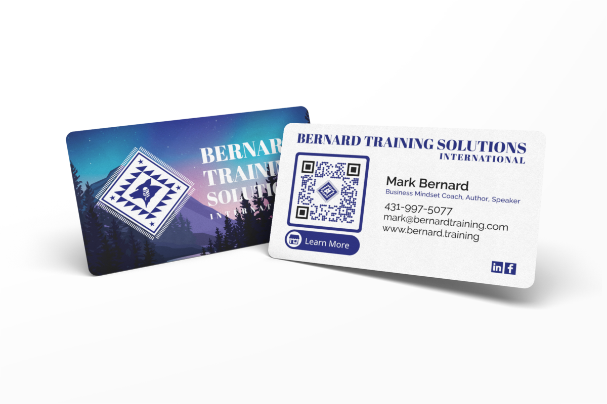 bernard training solutions business cards