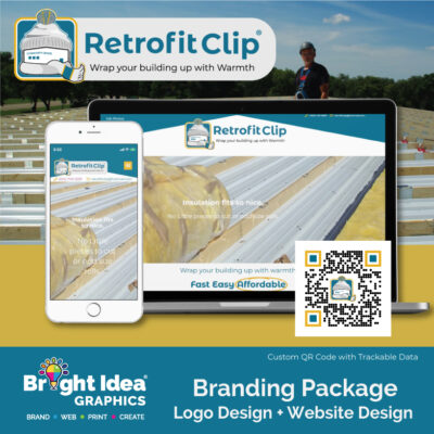 retrofit clip branding design