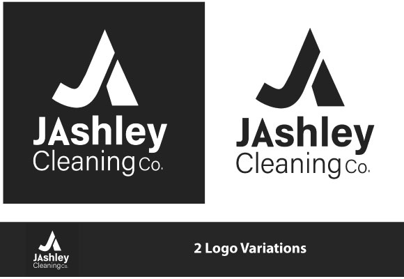 j ashley cleaningco logo BrightIdeaGraphics portfolio2024c